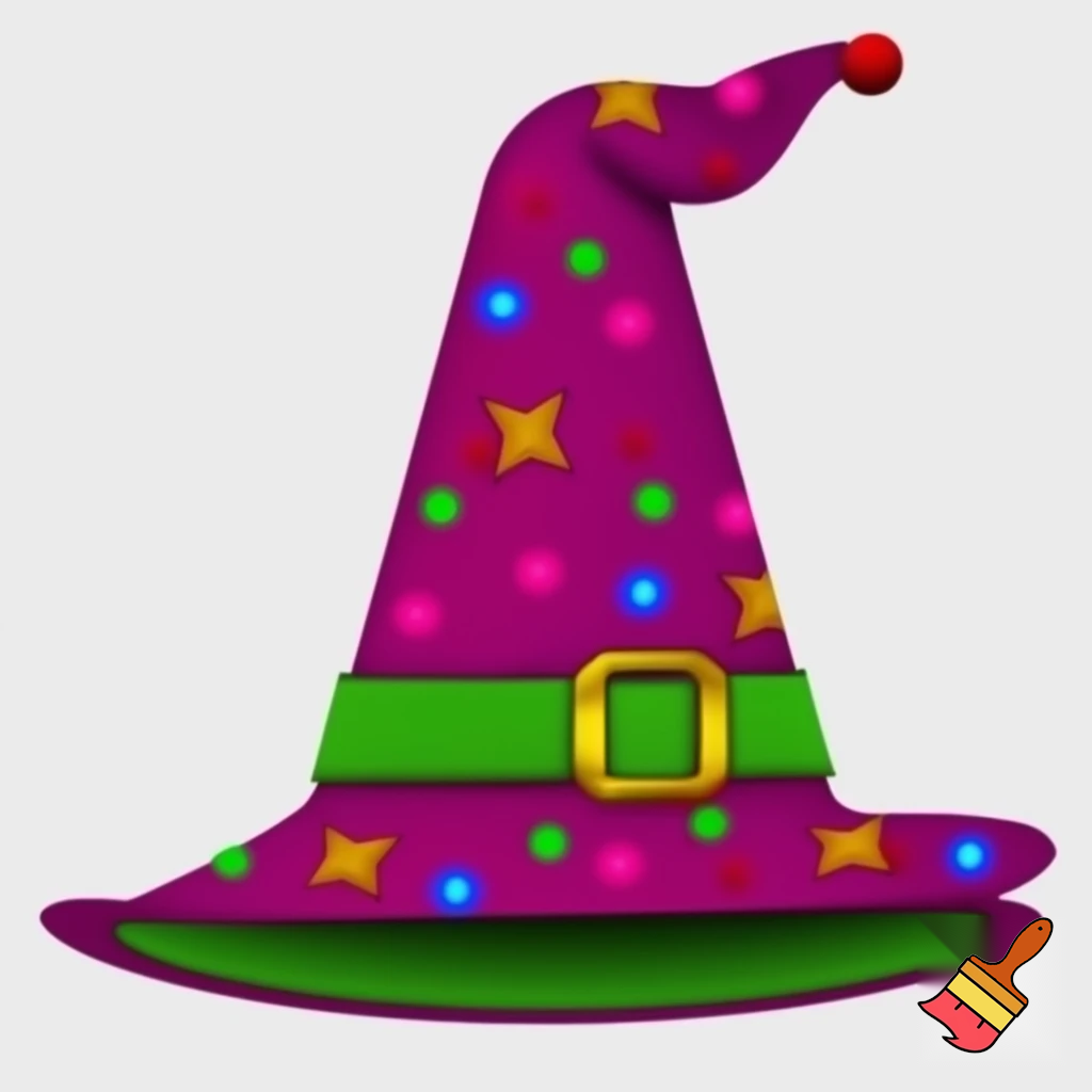Christmas wizard hat