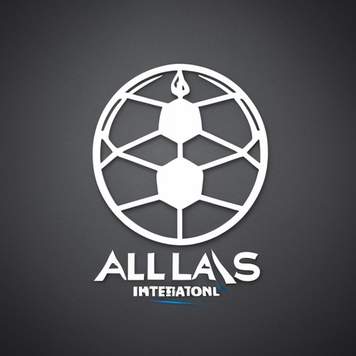make an "Atlas international" branding logo