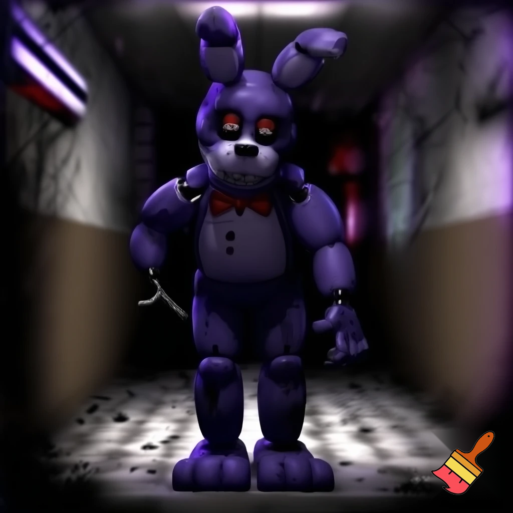 Bonnie the bunny from fnaf 