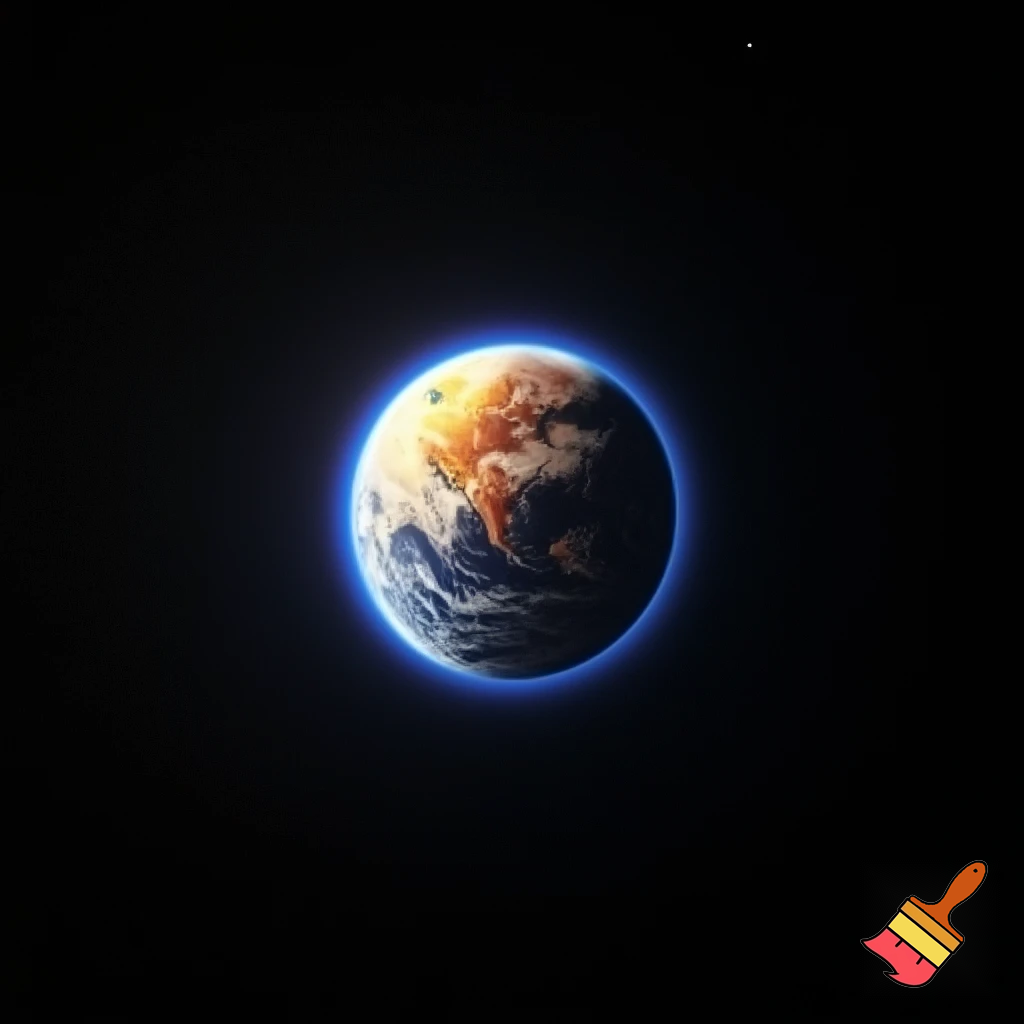 The earth in space 