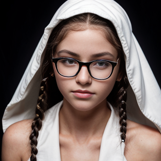nighttime, strong makeup, emo, red, c thin, anorexia, slim,   photograph of  a girl teen , full body, her hair is long and dirty dark blonde, hyper-realistic skin, charming face, , bright dark eyes, the light falls on the face c, masterpiece, hyperrealistic, hyperrealistic, detailed and perfect face, angelic look, detailed skin, serene atmosphere, high quality, at , at , sunliight, soft, sweet, middle school, , strong colors, full body,,  twins, b, naughty,, red riding hood, A captivating  girl with ebony locks styled In two lovely braids, the edges of her hair beautifully defined, wears trendy eyeglasses emphasizing her gaze toward the camera, nudde, topless
