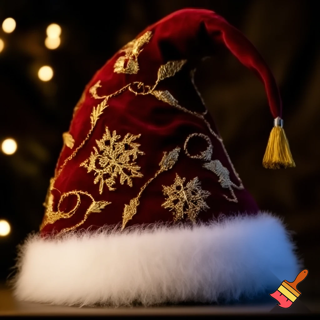 Christmas wizard hat