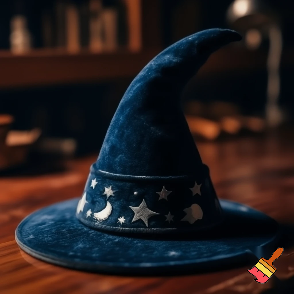 A wizard Christmas hat