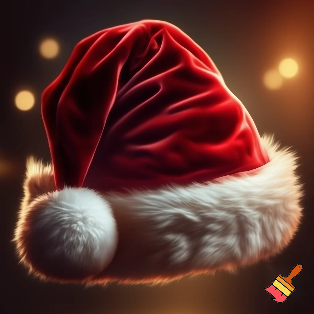 Santa Claus hat velvet Christmas Santa Claus hat 