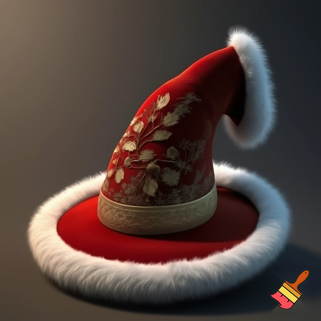 Christmas wizard hat