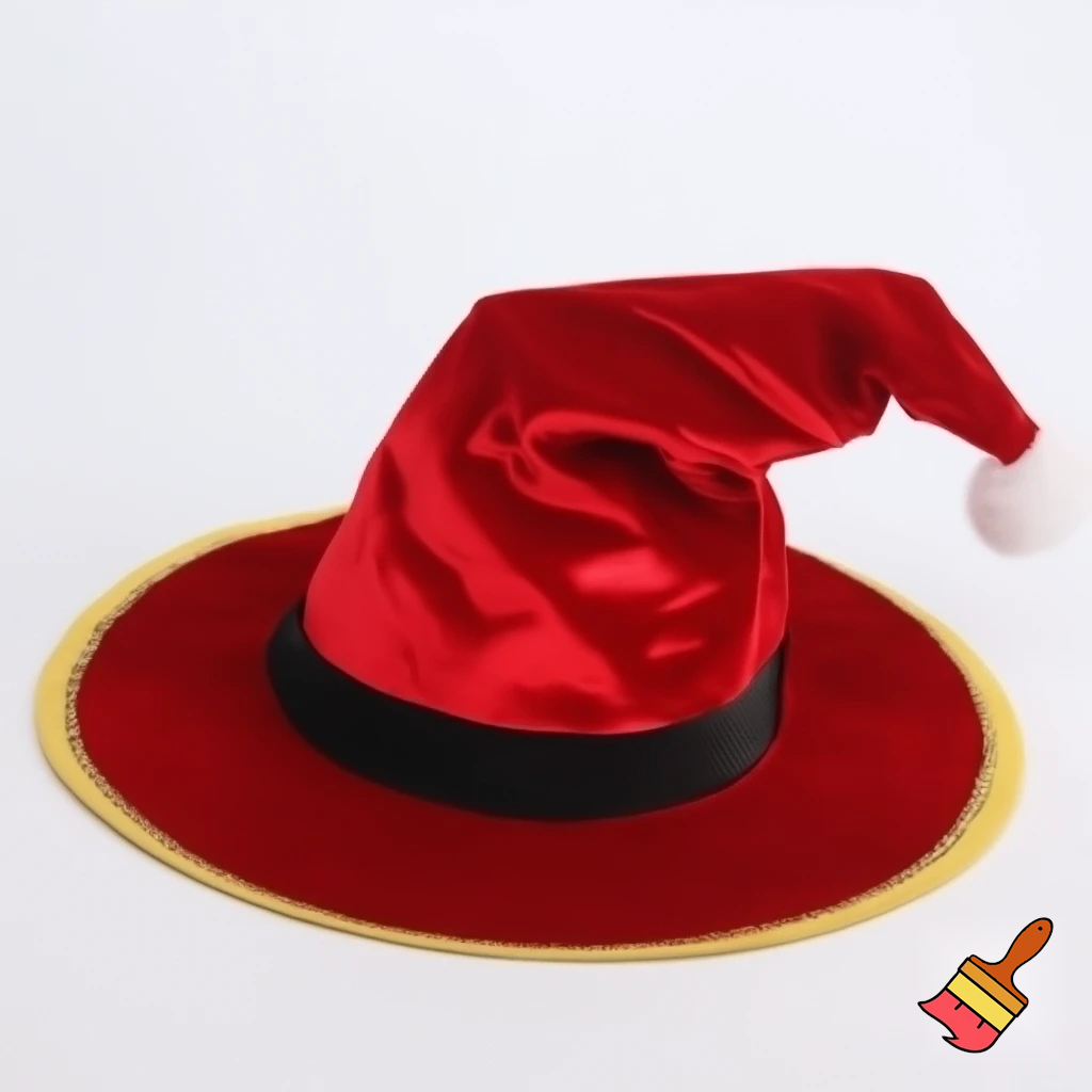  costume wizard hat Christmas hat costume red Santa Claus hat velvet