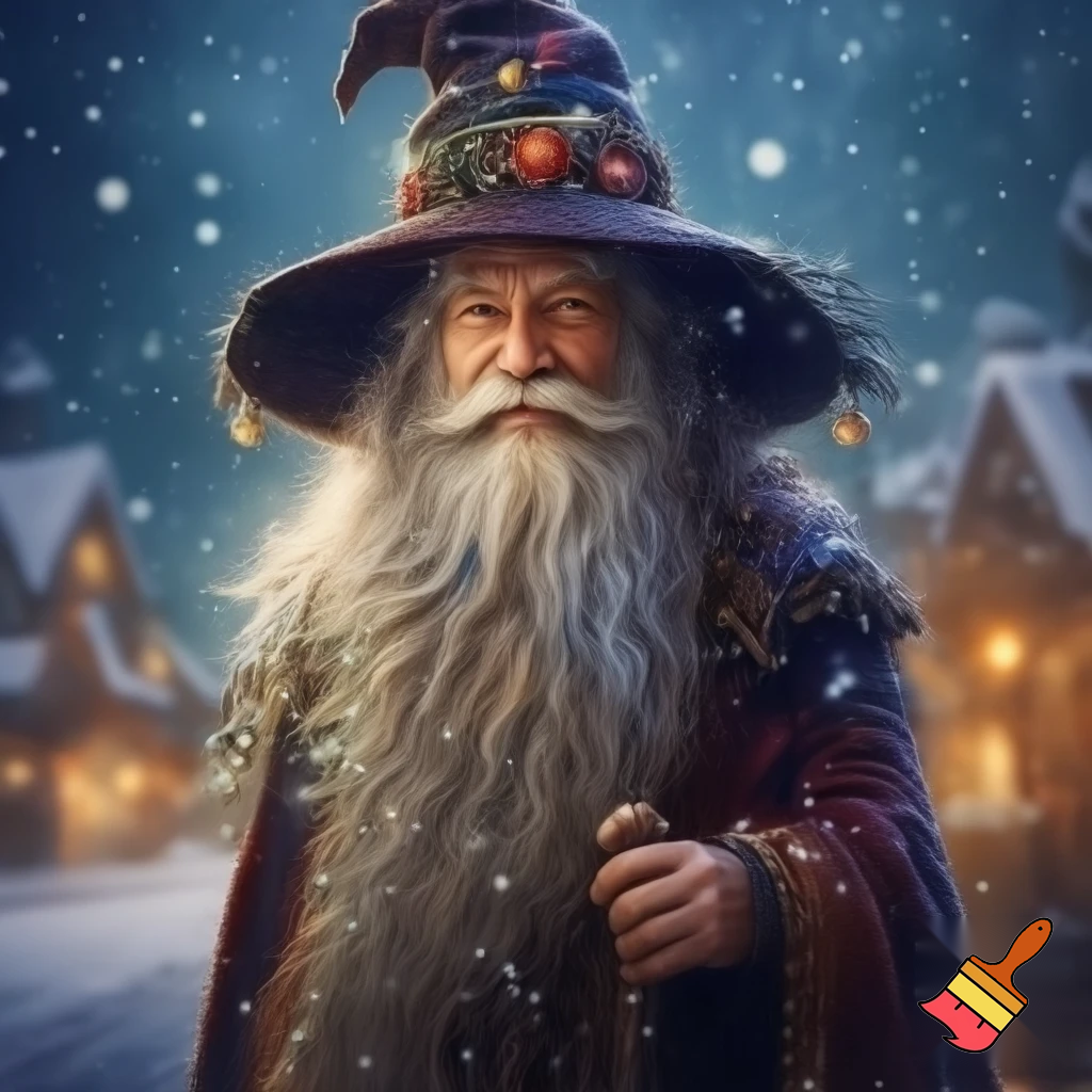 Wizard Christmas hat