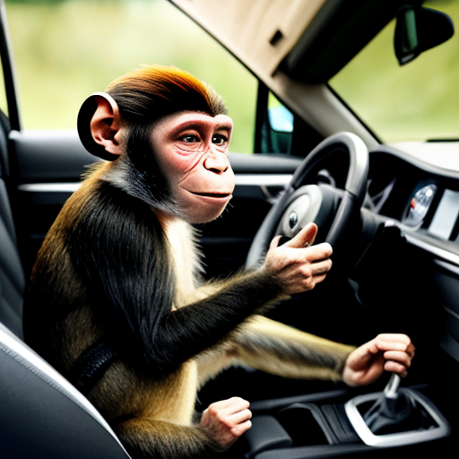 Merge a car and a monkey into one creature 