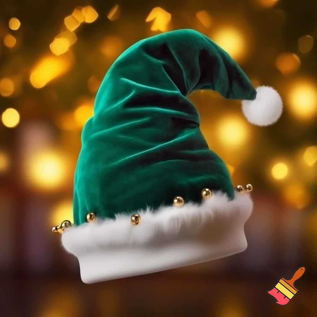 Elf hat Christmas elf hat velvet