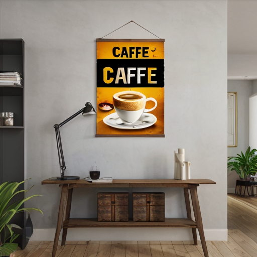cafe wall poster
