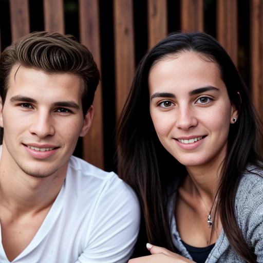 Goretzka and Vanessa at they having free time at the house 