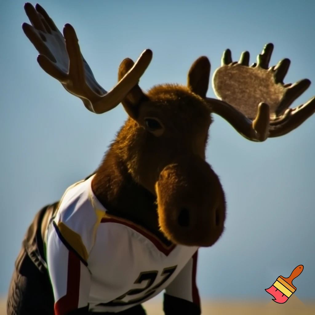 moose mascot
