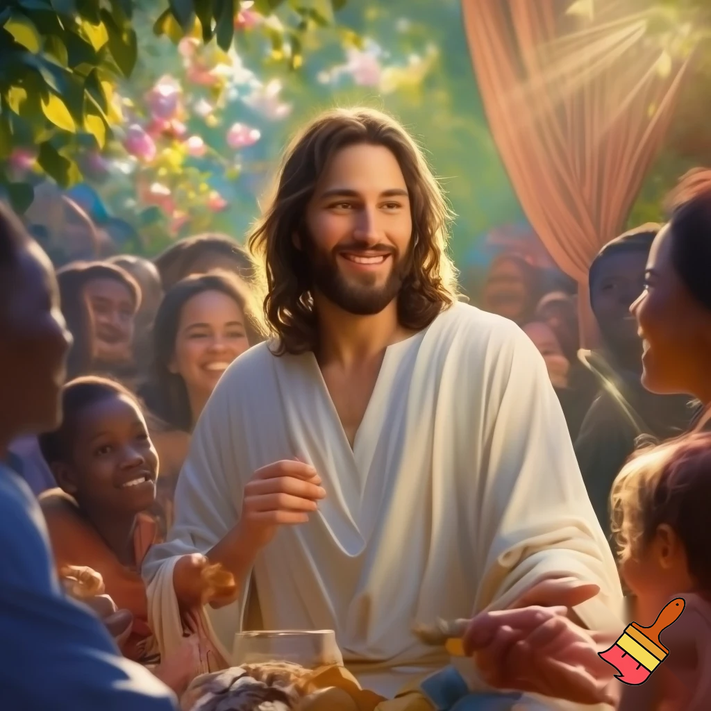 Jesus at a diddy party
