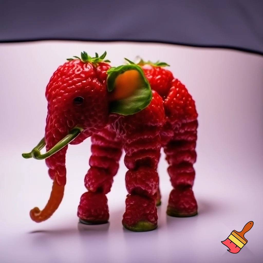 strawberry elephant dancing
