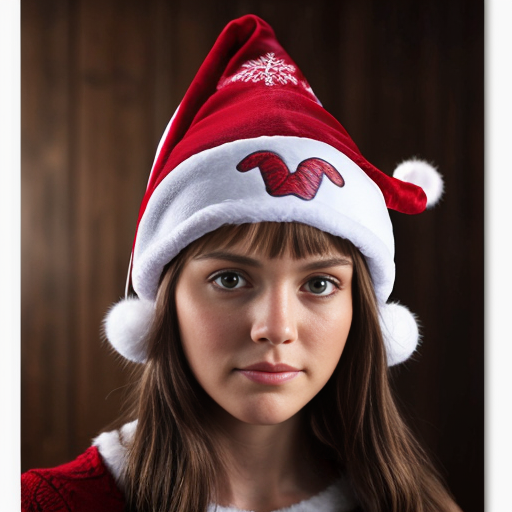 Christmas wizard hat