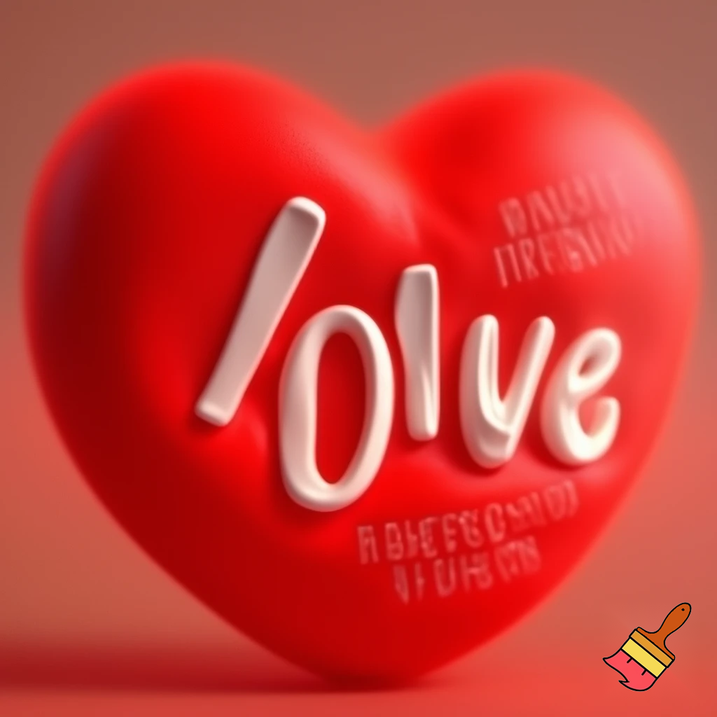 I need a red love heart with this sentence written across the middle: •	Smile at someone new
The sentence should be easy to read and take up most of the heart
