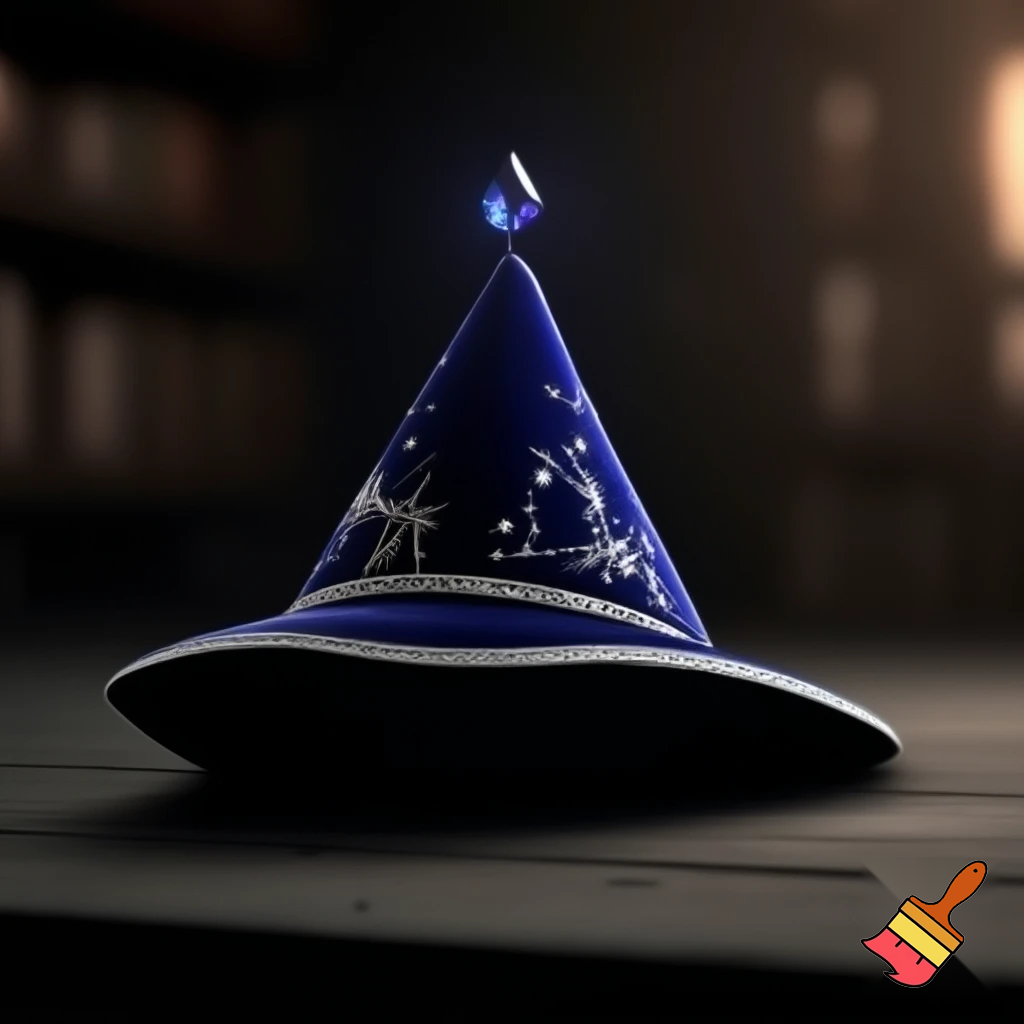 A wizard Christmas hat