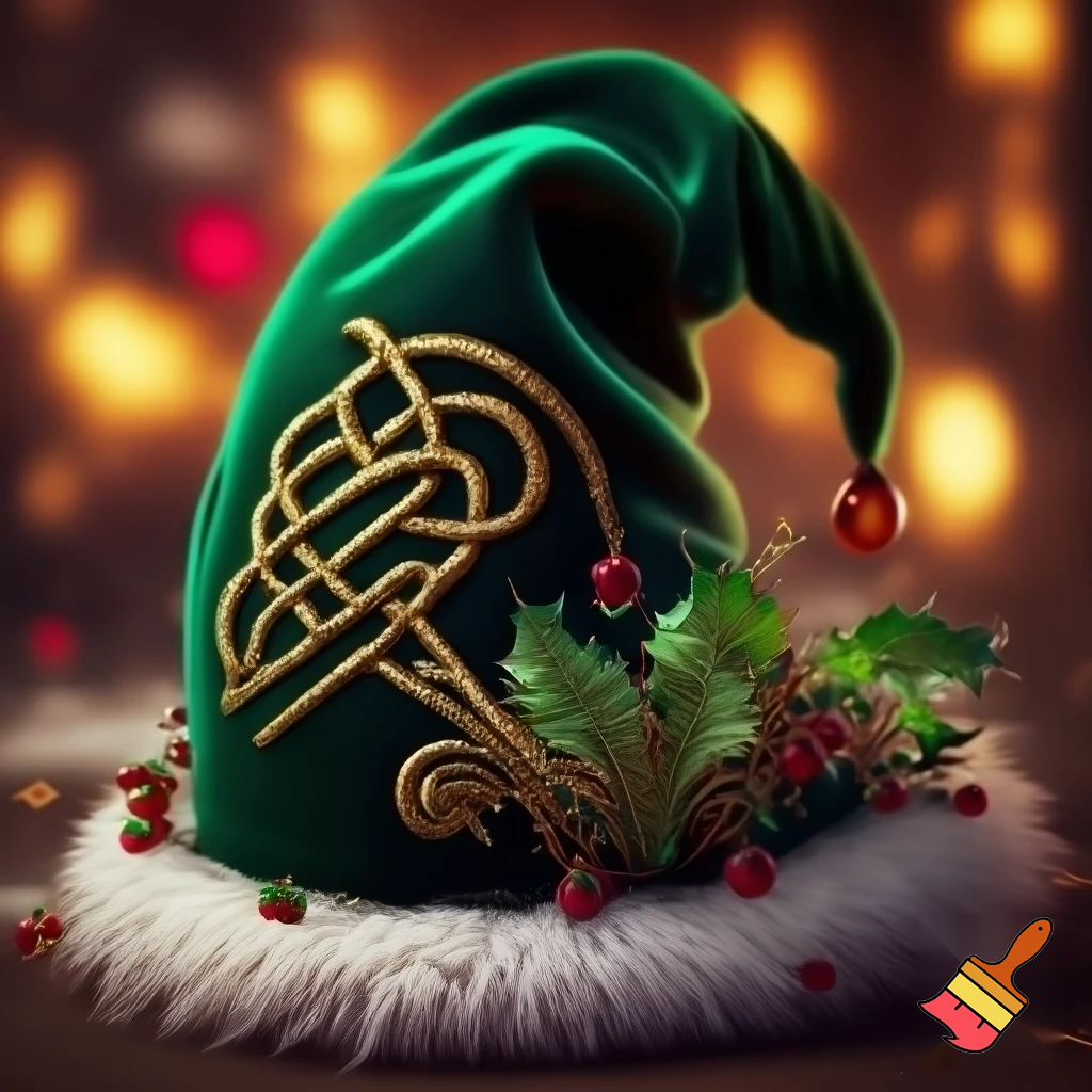 Elf hat Christmas elf hat velvet