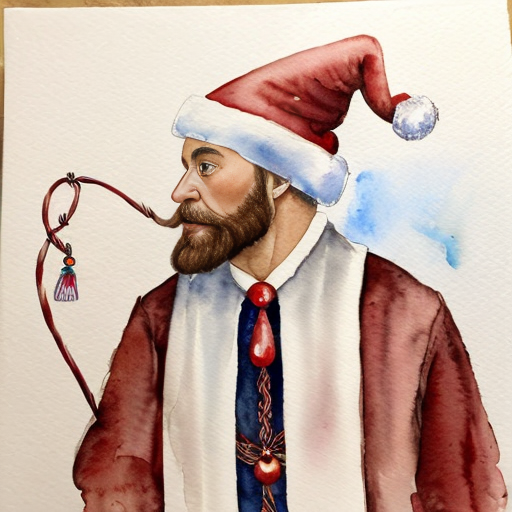 Santa Claus wizard hat📿 bendy wire hat wizard jacket