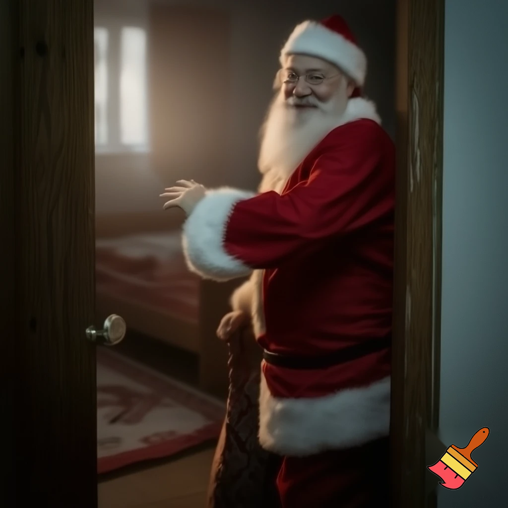 🚪 Santa Claus door Santa Claus Russia Santa Claus when you’re asleep asleep bedroom door