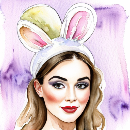  Purple and white Easter bunny headband top hat headband with gold top hat headband