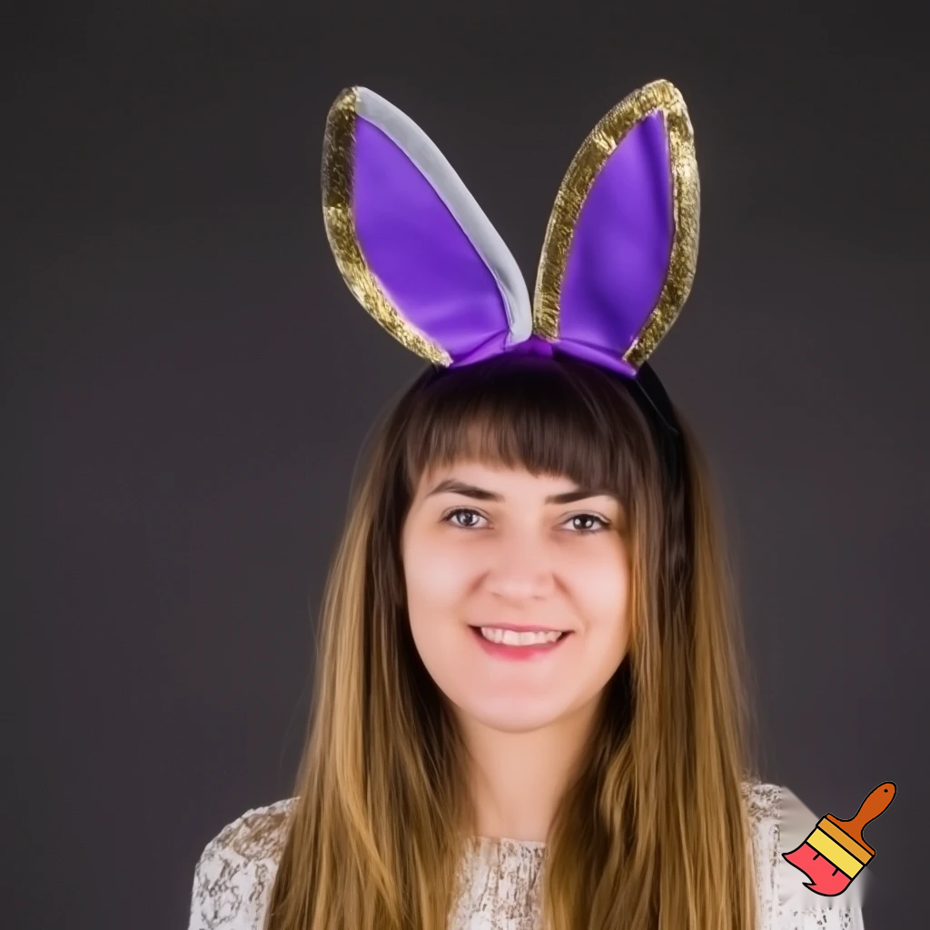 Easter bunny top hat headband, purple and white gold and silver top hat black purple dark purple special hat in delicate purple white, purple and fabric fabric and velvet white gold golden silver patterns Easter top hat