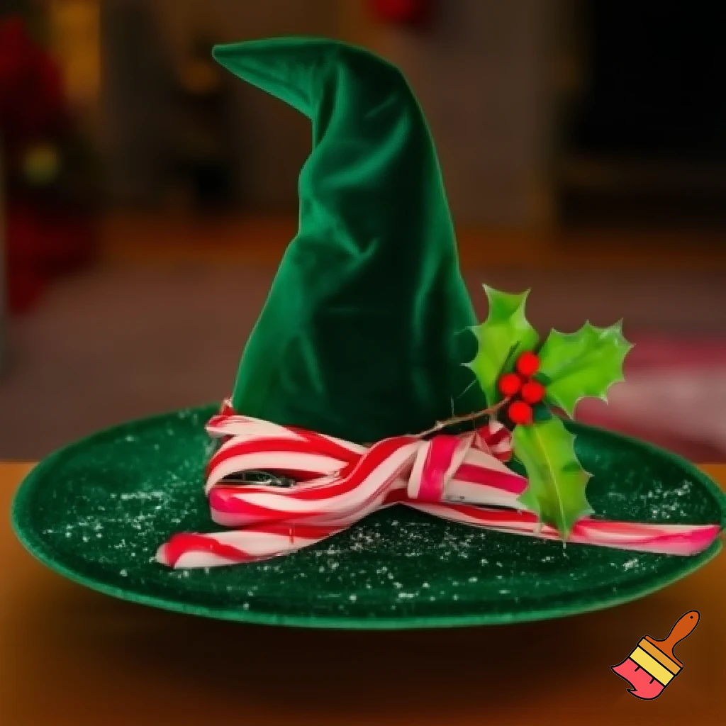 Christmas wizard hat