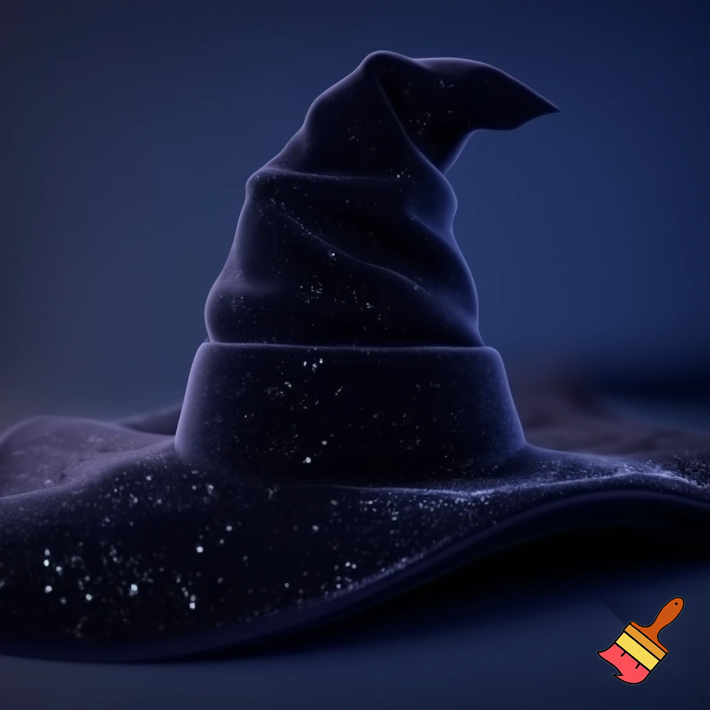 Velvet witches hat, witches hat, dark velvet witches hat and black glitter a fabric and velvet