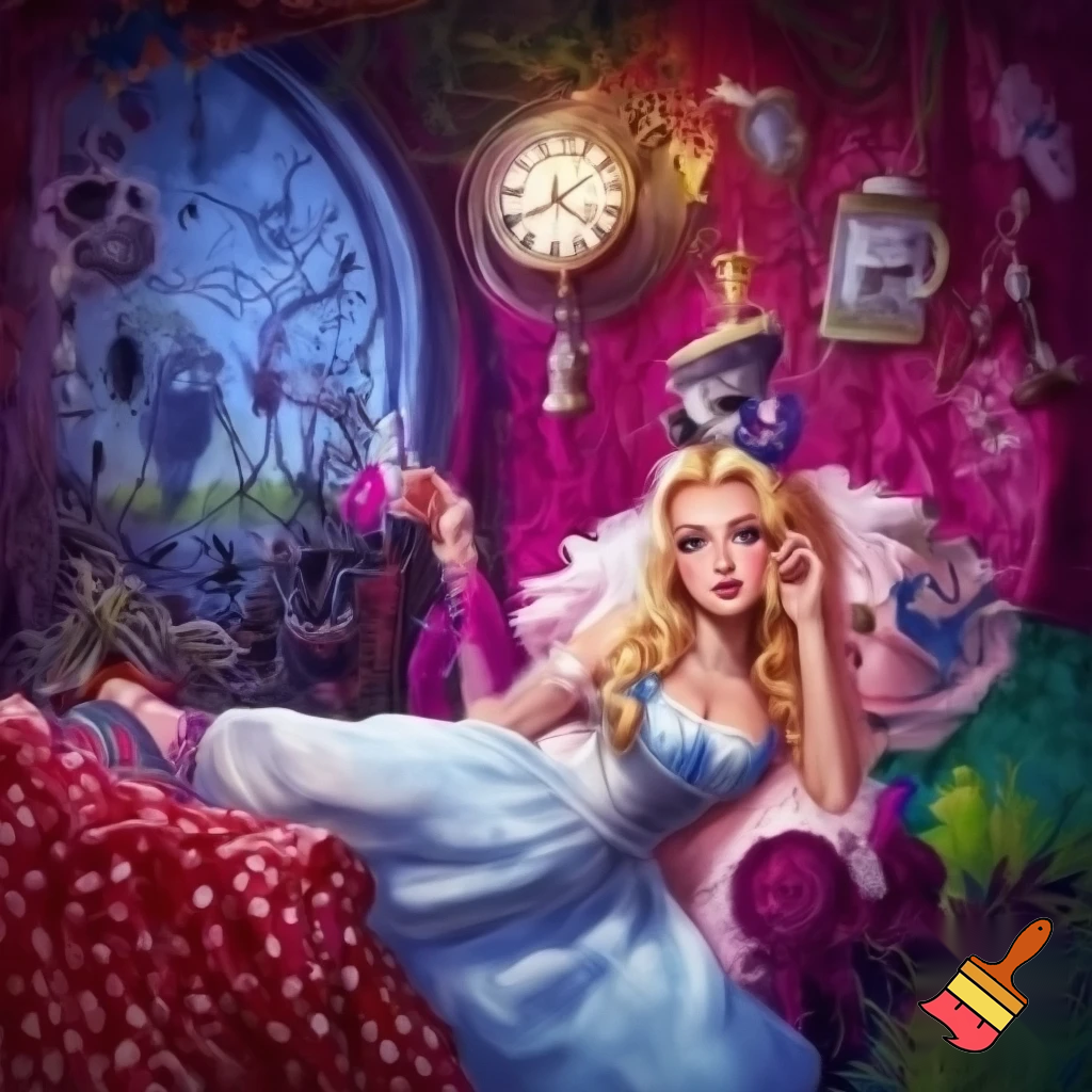 Sexy Alice wonderland boobies