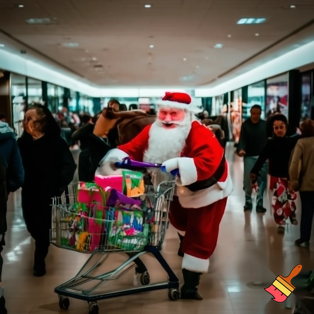 Santa Claus🎅🏻✨🎄🎄 shopping Centre🏰