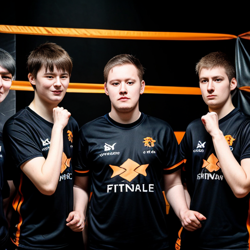 Fnatic team fighting a big Digga D