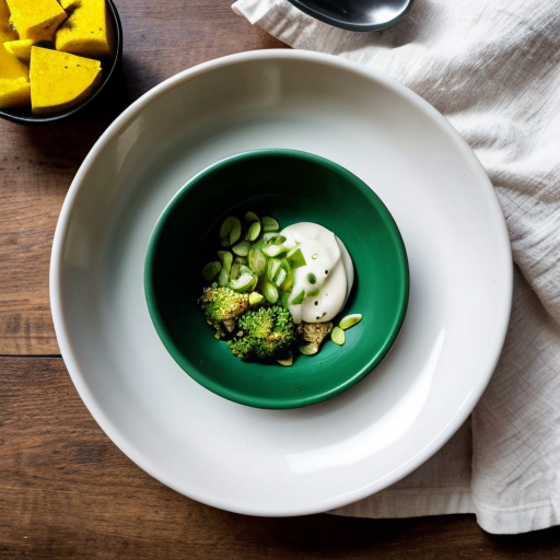 Create a realistic cookbook style photo of the finished dish:
Quinoa and Pumpkin Seed Power Bowl
knowing the ingredients:
•	3/4 cup cooked quinoa
•	1/2 cup roasted broccoli
•	1/4 avocado, sliced
•	1 tablespoon pumpkin seeds
•	1 tablespoon olive oil
•	pinch of salt
Please don't add anything else in the dish, I don't want my reader to think they missed something.
The dish is fully plated and ready to serve.
Style:
modern healthy cookbook photography
natural daylight
editorial food photography
clean minimal background
Composition:
The food is the main focus of the image.
Simple kitchen environment.
Fresh ingredients visible around the plate.
Camera variation (important):
Use a different angle from previous images such as:
top view
45 degree angle
close up plating
side angle
slightly elevated perspective
Keep the lighting style consistent across all images.
Make the food look fresh, vibrant and realistic.
VARIAZIONE AUTOMATICA DELLE INQUADRATURE
Per evitare immagini duplicate, alterna automaticamente:
camera angle
top view
45 degree angle
slightly elevated angle
side plating angle
close up texture shot
camera distance
wide food composition
medium shot
macro texture detail
surface variation
light wood table
white marble surface
stone kitchen surface
prop variation minima
linen napkin
wooden spoon
small ingredient bowls
fresh herbs
Queste variazioni devono cambiare tra le immagini ma mantenere lo stesso stile generale