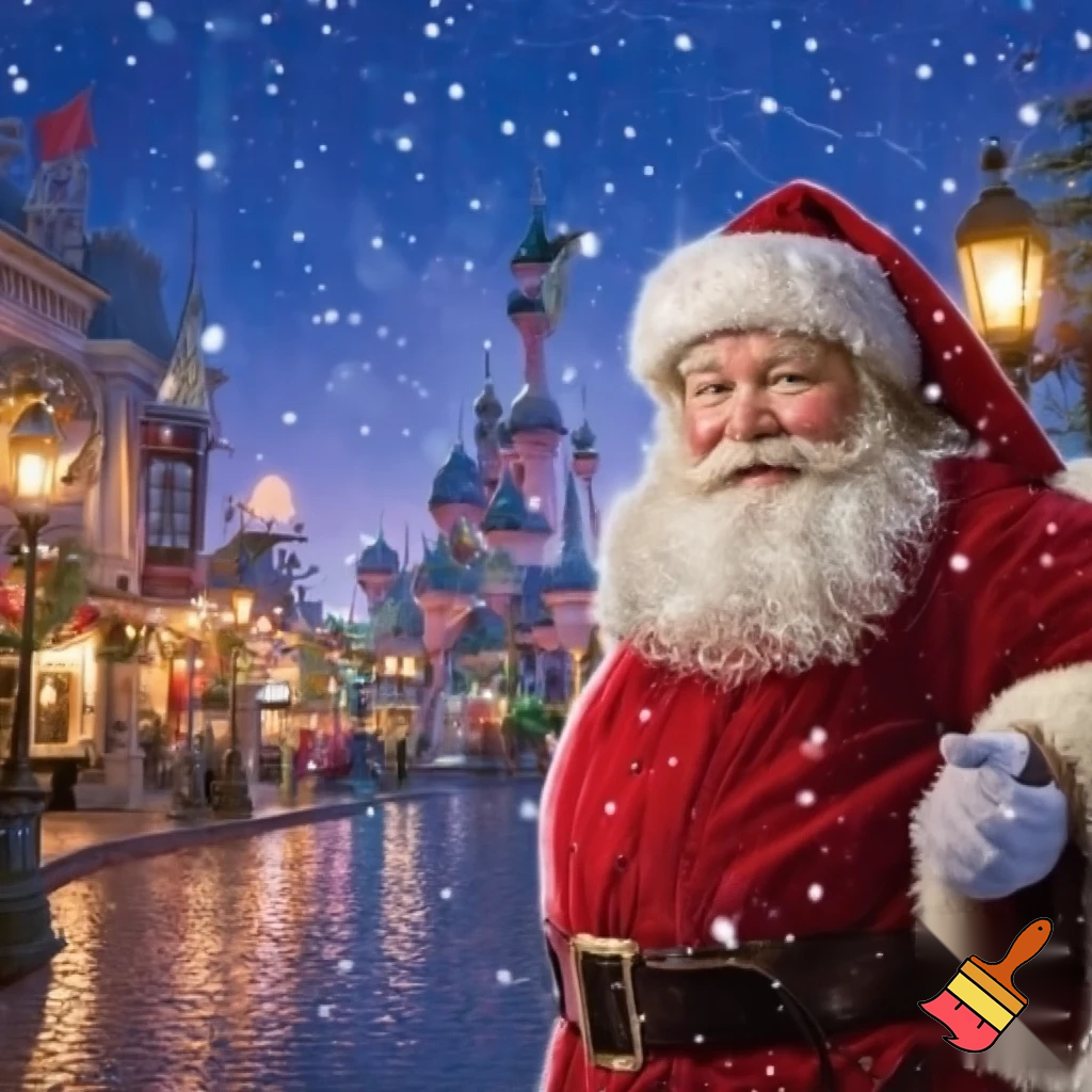Santa Claus, Paris Disneyland