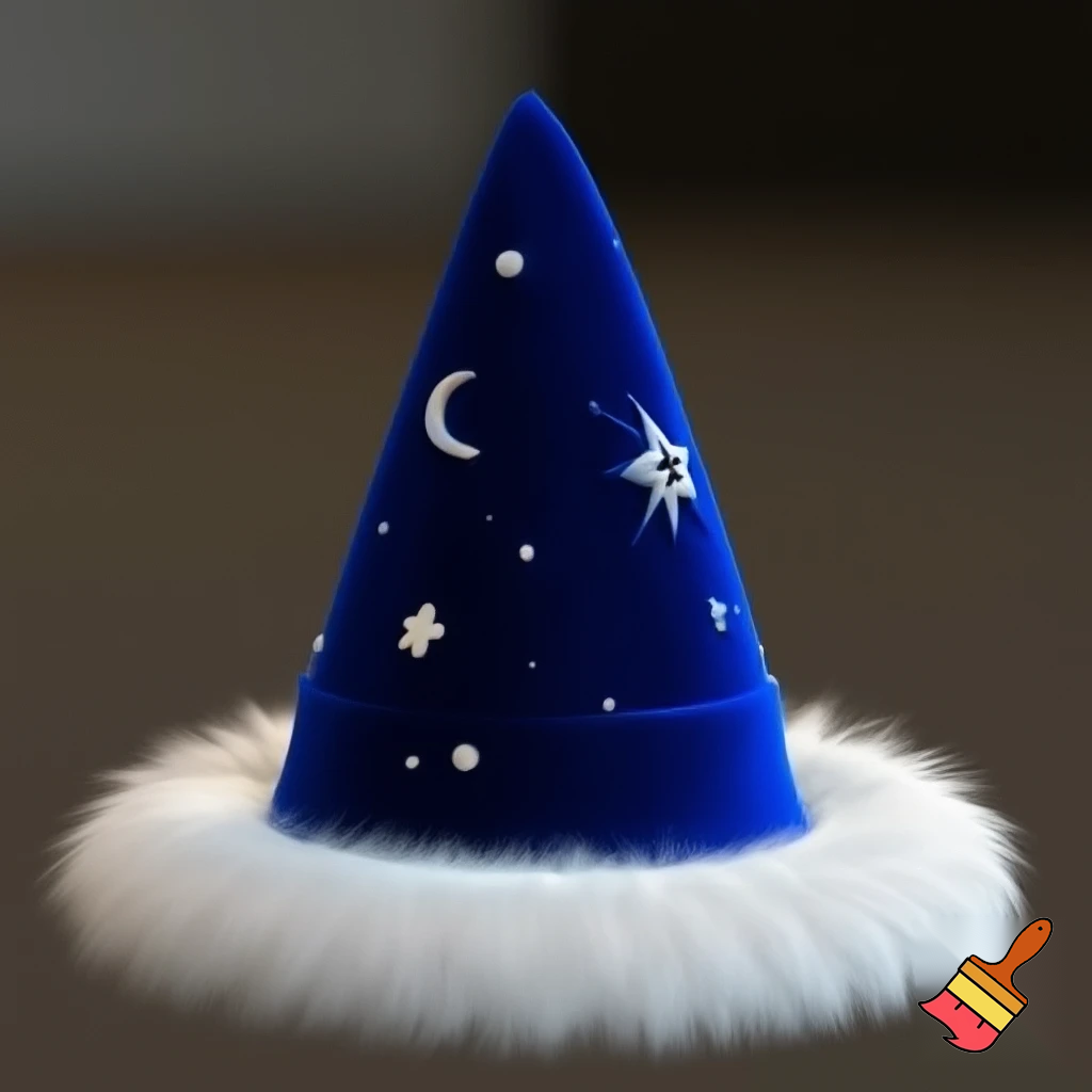 A wizard Christmas hat