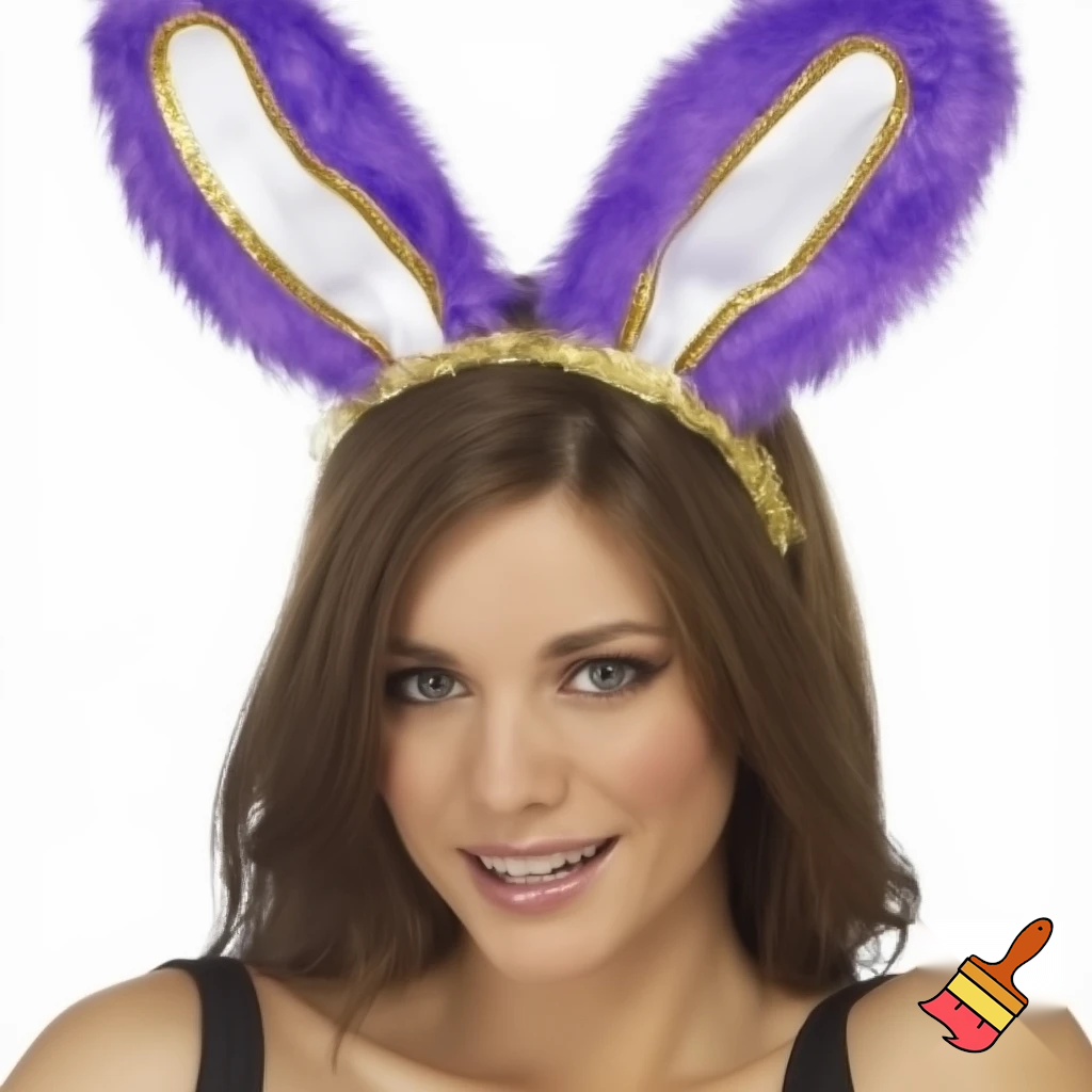 Easter top head headband, purple and white bunny ears top hat purple and gold top hat headband purple and gold and white