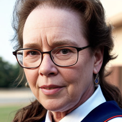 John Goodman y Elizabeth Perkins glasses con sailor uniforme escolar 1