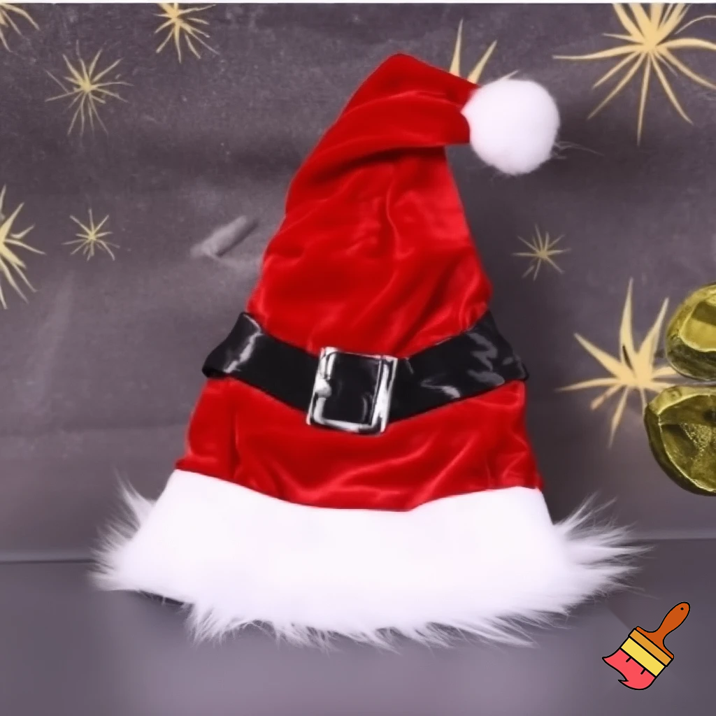 Christmas wizard hat Santa Claus hat velvet