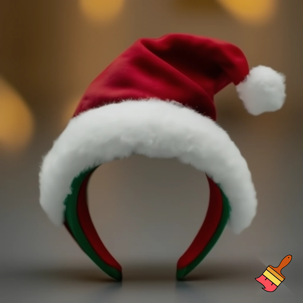 Christmas hat headband