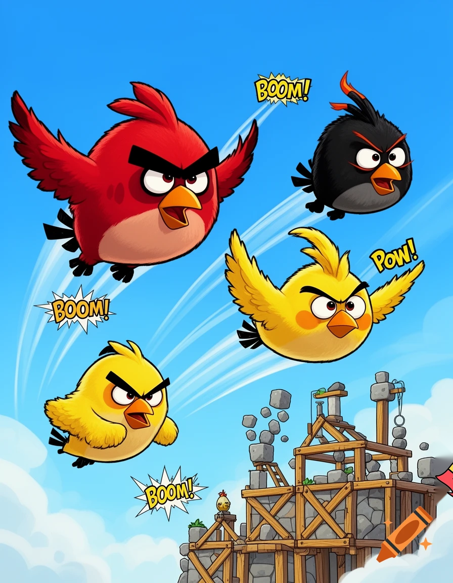Angry Birds 
