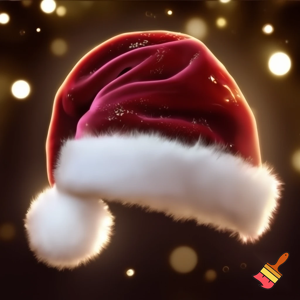 Christmas hat a Christmas hat velvet hat elf velvet