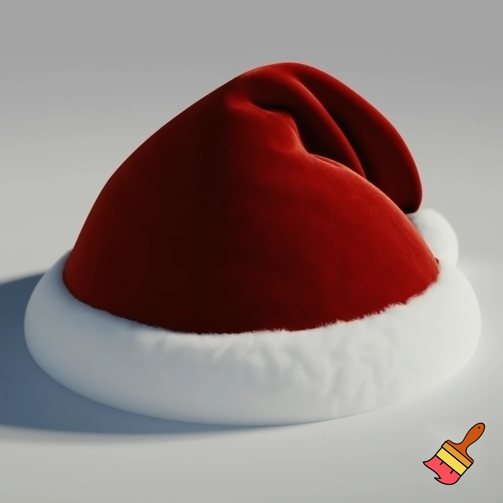 Christmas hat, Santa Claus hat velvet