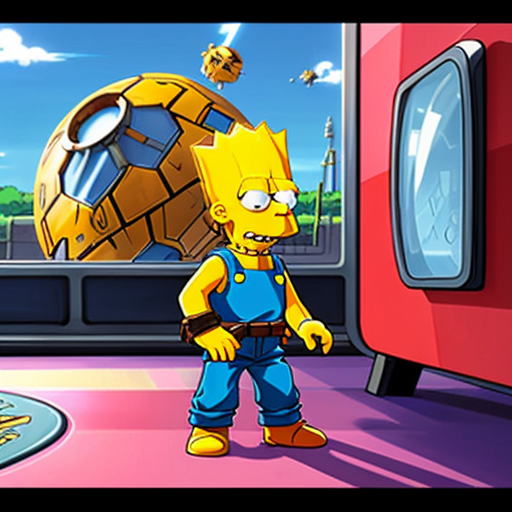 Bart Simpson star wars
