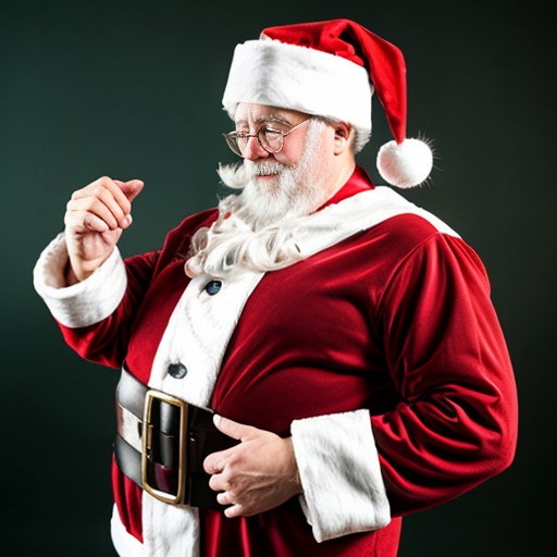 Santa Claus’s jacket wizard