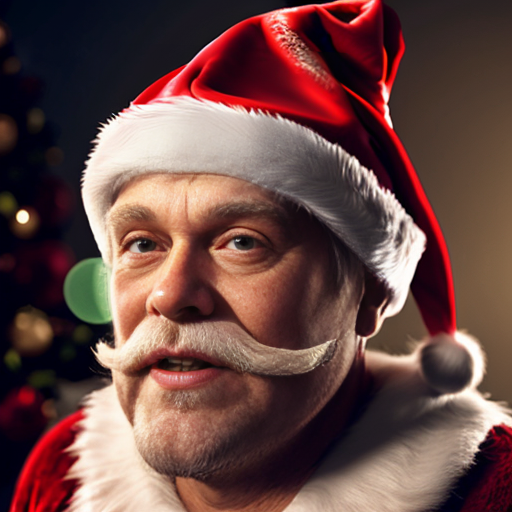 Santa Claus video Santa Claus hat