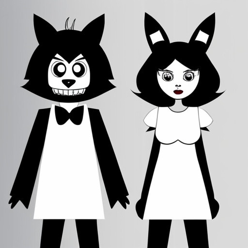 Show me what would happen if a boyfriend and girlfriend (Friday night funkin') were captured by female animatronics fnaf 2 , who then decided to make the boyfriend a girl (change his gender and appearance) and put the girl (boyfriend gender) in a cute, sexy bunny animatronic costume, and the wife girlfriend in a female animatronic cat costume. Both died in agony. How would the spirit of the girl (boyfriend gender) and his wife (girlfriend) react afterward?