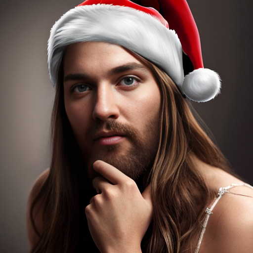 Was it Santa Claus hat?