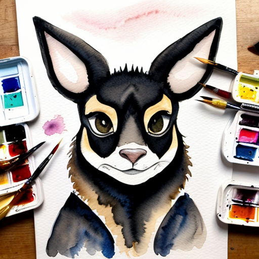 create an image, of different sketch poses for Umbreon