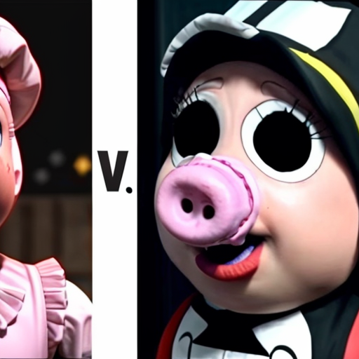 Cctv footage clown vs peppa Walmart