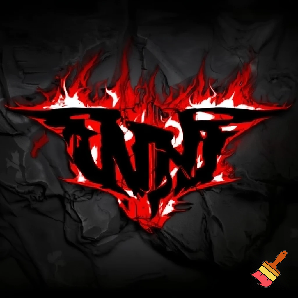 Сделай красиво в агрессивном стиле (используя преимущественно чёрный, красный, белый цвета) логотип названия клана: ARDENT FURY (очень важно использовать именно такое название, в соответствии буква в букву)