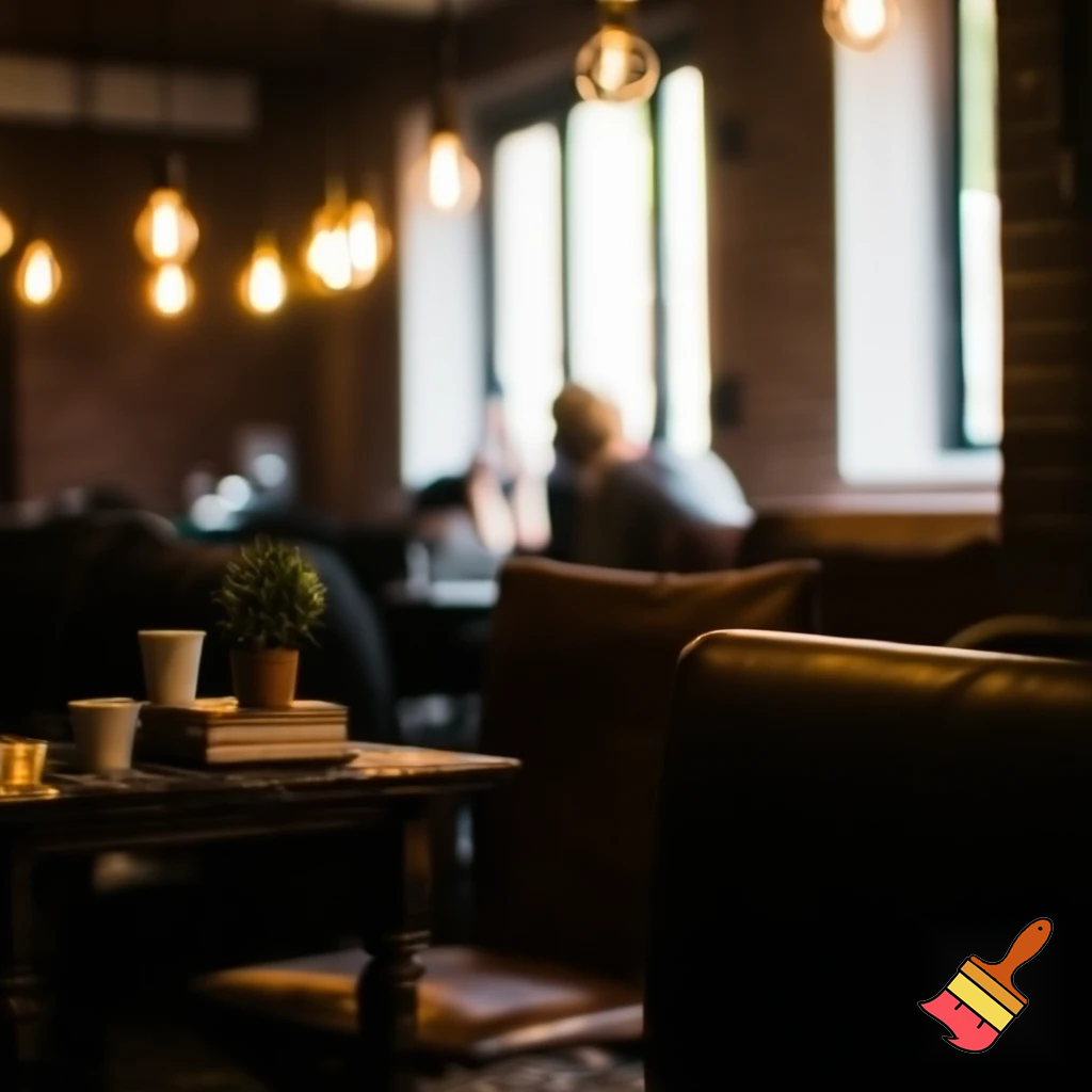 Mello Melody cafe in writing  